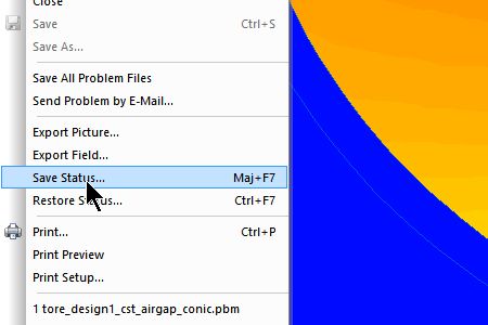 QuickField : postprocesseur et contour