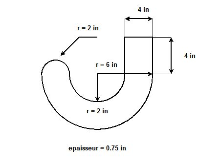 Crane hook : dimensions