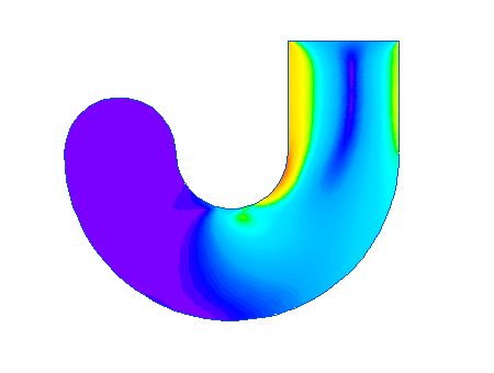 Crane hook : postprocessor result