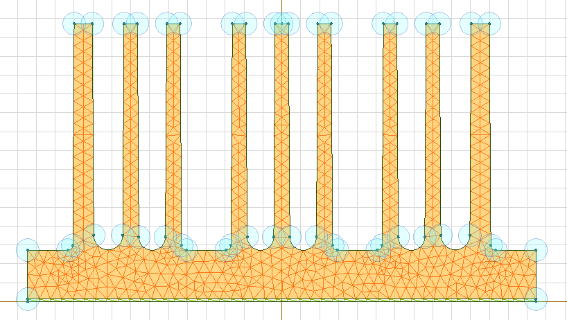 import / extrusion : 2D drawing before extrusion
