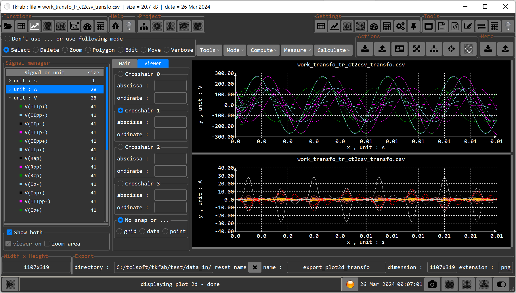 TkFab : Interface principal TkFab : Main front-end